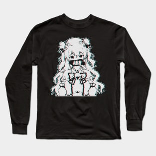 Momosuzu Nene Glitched Hololive Long Sleeve T-Shirt